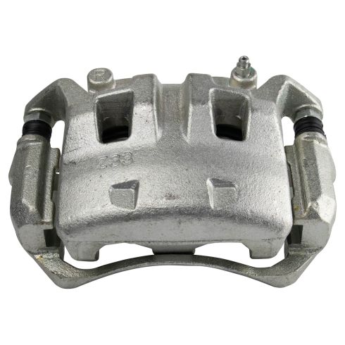 Nissan Frontier Front Ceramic Premium G-Coated Brake Pad & Rotor Kit with Calipers TRQ BKA23615