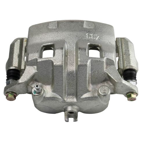 Nissan Frontier Front Ceramic Premium G-Coated Brake Pad & Rotor Kit with Calipers TRQ BKA23615