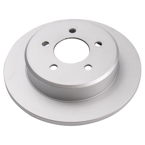 Dodge Chrysler Rear Ceramic Premium G-Coated Brake Pad & Rotor Kit with Calipers TRQ BKA23676 - Image 2