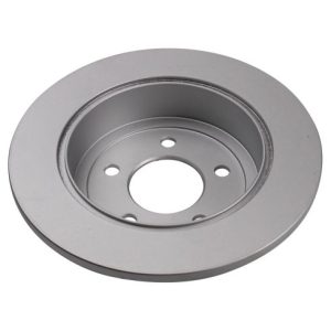 Dodge Chrysler Rear Semi-Metallic Premium G-Coated Brake Pad & Rotor Kit with Calipers TRQ BKA23692