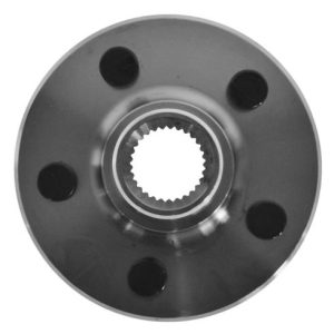 2002-05 Ford Explorer Mercury Mountaineer Rear Ceramic Premium G-Coated Brake Pad & Rotor Kit with Wheel Bearings TRQ BKA23737