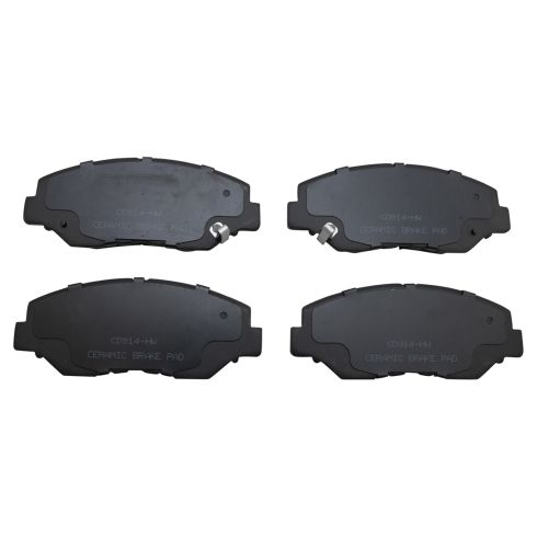 Honda Acura Front Ceramic Premium G-Coated Brake Pad & Rotor Kit TRQ BKA23811