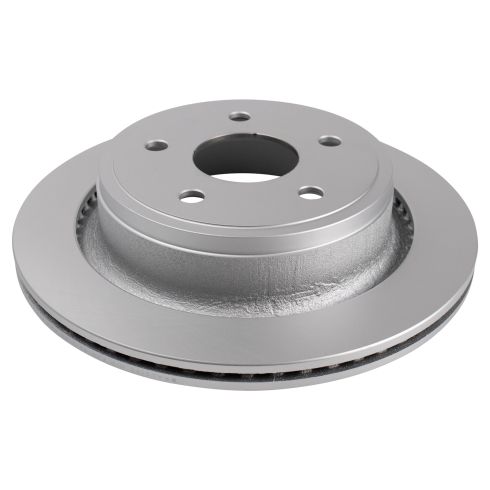Dodge Ram Chrysler Rear Semi-Metallic Premium G-Coated Brake Pad & Rotor Kit TRQ BKA23826