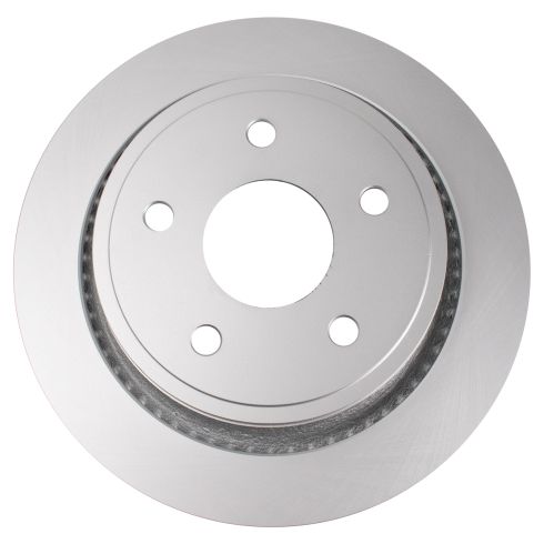 Dodge Ram Chrysler Rear Semi-Metallic Premium G-Coated Brake Pad & Rotor Kit TRQ BKA23826