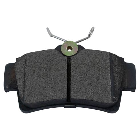 Ford Mustang Rear Semi-Metallic Premium G-Coated Brake Pad & Rotor Kit TRQ BKA23841