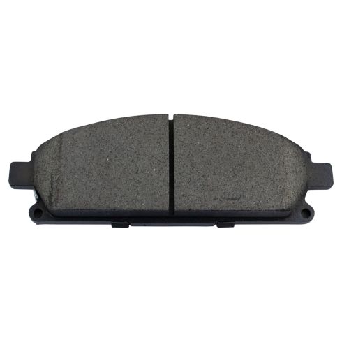 2004-09 Nissan Quest Front Ceramic Premium G-Coated Brake Pad & Rotor Kit with Wheel Bearings TRQ BKA24017