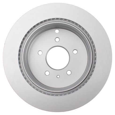 Chevrolet Pontiac Saturn Suzuki Rear Semi-Metallic Premium G-Coated Brake Pad & Rotor Kit TRQ BKA24066