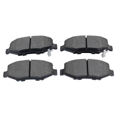 Jeep Liberty Dodge Nitro Rear Semi-Metallic Premium G-Coated Brake Pad & Rotor Kit TRQ BKA24070