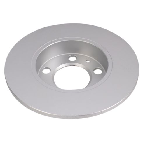 VW Audi Rear Semi-Metallic Premium G-Coated Brake Pad & Rotor Kit TRQ BKA24124