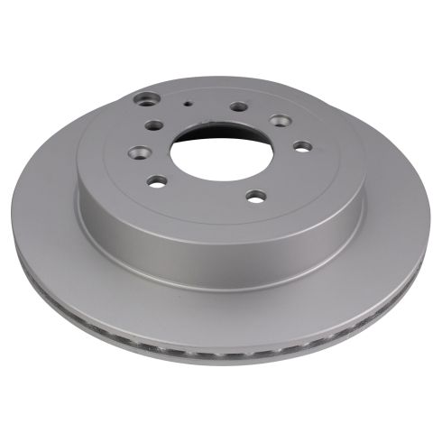 2007-12 Mazda CX-7 Rear Semi-Metallic Premium G-Coated Brake Pad & Rotor Kit TRQ BKA24165