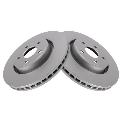 Jeep Grand Cherokee Dodge Durango Front Ceramic Premium G-Coated Brake Pad & Rotor Kit TRQ BKA24175