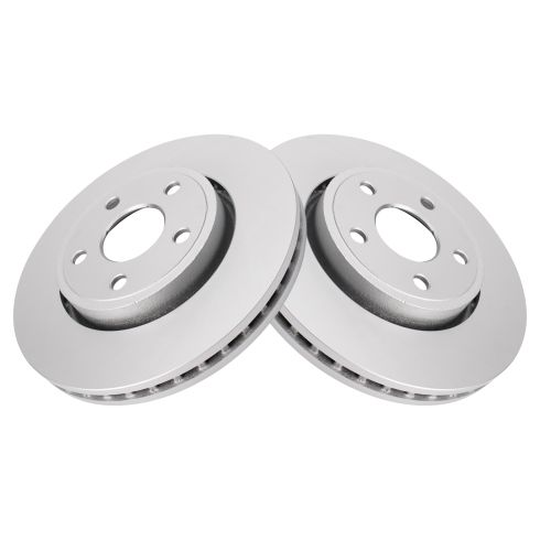 Jeep Grand Cherokee Dodge Durango Front Ceramic Premium G-Coated Brake Pad & Rotor Kit TRQ BKA24183