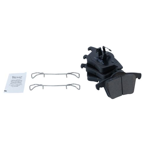 2003-14 Volvo XC90 Rear Ceramic Premium G-Coated Brake Pad & Rotor Kit TRQ BKA24317