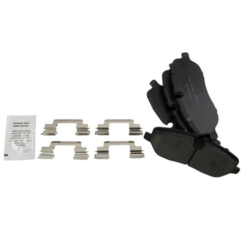 Land Rover LR3 Range Rover Sport Front Ceramic Premium G-Coated Brake Pad & Rotor Kit TRQ BKA24457