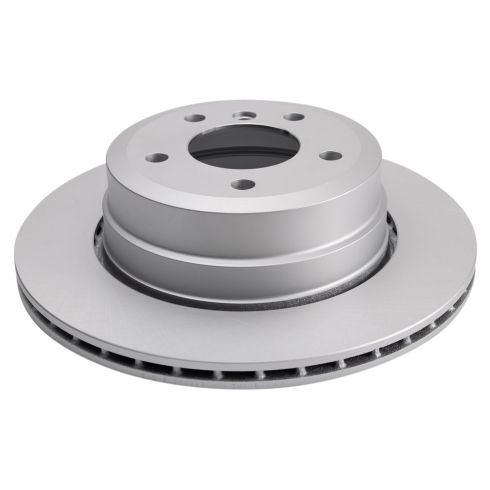 BMW Rear Ceramic Premium G-Coated Brake Pad & Rotor Kit TRQ BKA24469