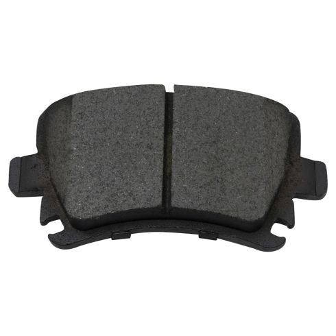 VW Jetta Rabbit Audi A3 A3 Quattro Rear Ceramic Premium G-Coated Brake Pad & Rotor Kit TRQ BKA24471