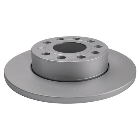 VW Jetta Rabbit Audi A3 A3 Quattro Rear Ceramic Premium G-Coated Brake Pad & Rotor Kit TRQ BKA24471