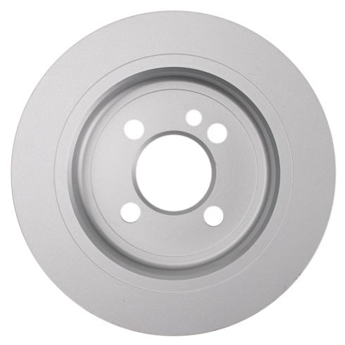 Mini Cooper Rear Ceramic Premium G-Coated Brake Pad & Rotor Kit TRQ BKA24548