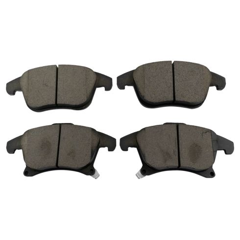 Ford Fusion Lincoln MKZ Front Ceramic Premium G-Coated Brake Pad & Rotor Kit TRQ BKA24560