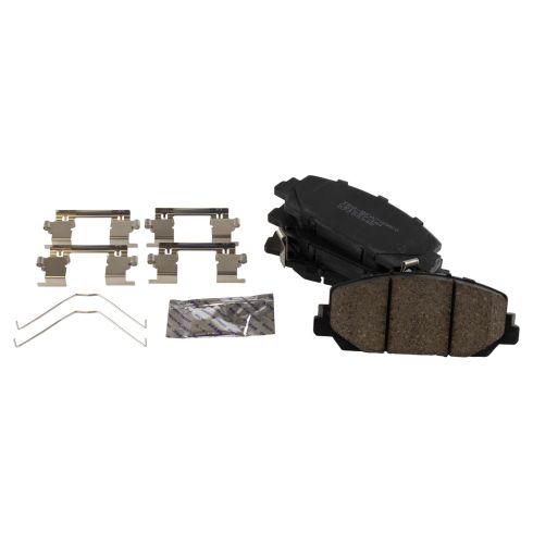 Acura ILX RDX Front Ceramic Premium G-Coated Brake Pad & Rotor Kit TRQ BKA24605