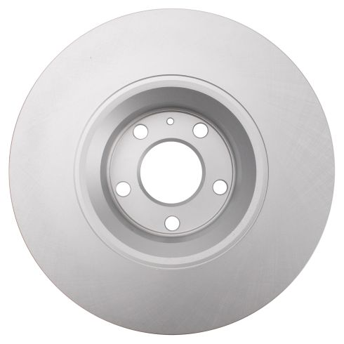 2005 Audi A6 Quattro Front with 321mm Diameter Front Rotors Ceramic Premium G-Coated Brake Pad & Rotor Kit TRQ BKA24680