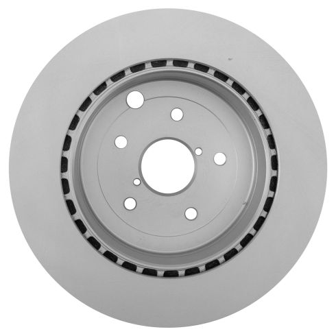 Subaru Impreza WRX STI Rear Ceramic Premium G-Coated Brake Pad & Rotor Kit TRQ BKA24712