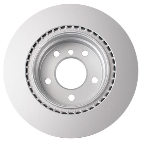 2008-13 BMW 128i Rear Ceramic Premium G-Coated Brake Pad & Rotor Kit TRQ BKA24720