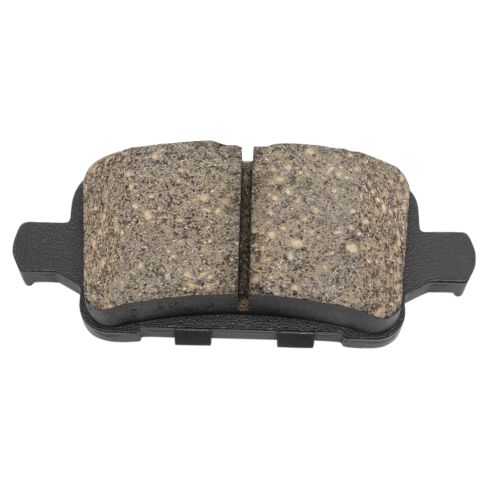 Chevrolet Rear Ceramic Premium G-Coated Brake Pad & Rotor Kit TRQ BKA24743