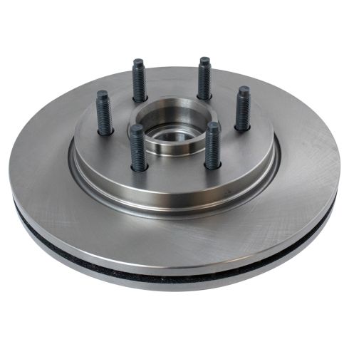 Ford F150 Lincoln Mark LT Front Ceramic Brake Pad & Rotor Kit with Calipers TRQ BKA25045 - Image 2
