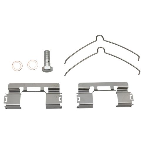 Ford F150 Lincoln Mark LT Front Ceramic Brake Pad & Rotor Kit with Calipers TRQ BKA25045 - Image 4