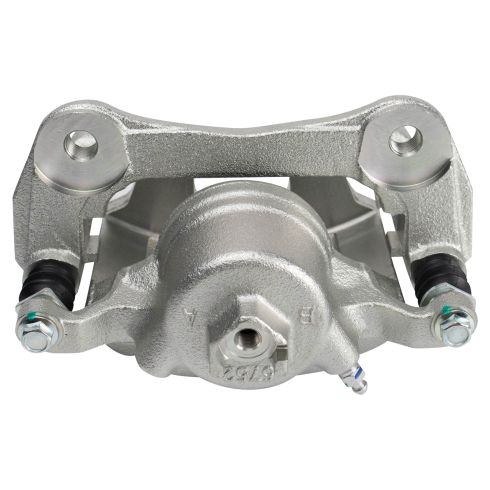 2012-16 Honda CR-V Front Wheel Drive Front Ceramic Brake Pad & Rotor Kit with Calipers TRQ BKA25053 - Image 4