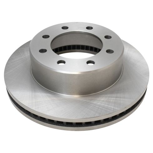 2012 Ram 1500 Truck Tradesman HD Front with 8 Lug Wheels Ceramic Brake Pad & Rotor Kit with Calipers TRQ BKA25077