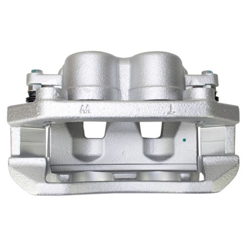 2012 Ram 1500 Truck Tradesman HD Front with 8 Lug Wheels Ceramic Brake Pad & Rotor Kit with Calipers TRQ BKA25077 - Image 5