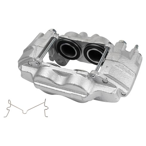 Toyota Tacoma Front Ceramic Brake Pad & Rotor Kit with Calipers TRQ BKA25097