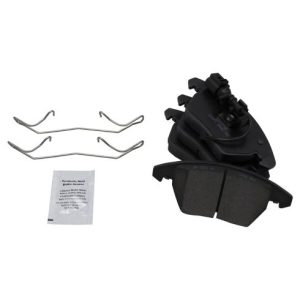 VW GTI Audi A3 Front Ceramic Brake Pad & Rotor Kit with Calipers TRQ BKA25103