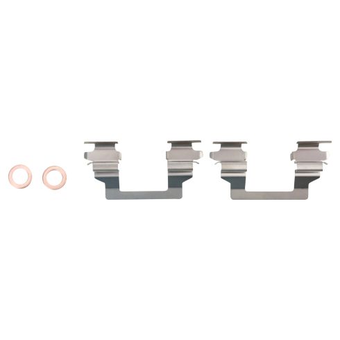 Chevrolet Pontiac Saturn Front Ceramic Brake Pad & Rotor Kit with Calipers TRQ BKA25130 - Image 5