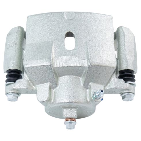 Chevrolet Malibu Pontiac G6 Front Ceramic Brake Pad & Rotor Kit with Calipers TRQ BKA25137 - Image 6