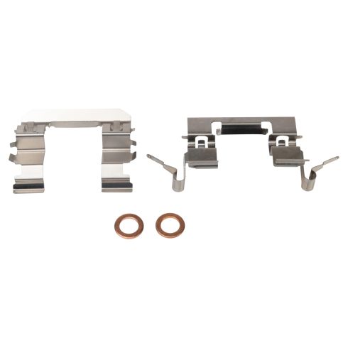 Nissan Sentra Front Ceramic Brake Pad & Rotor Kit with Calipers TRQ BKA25171