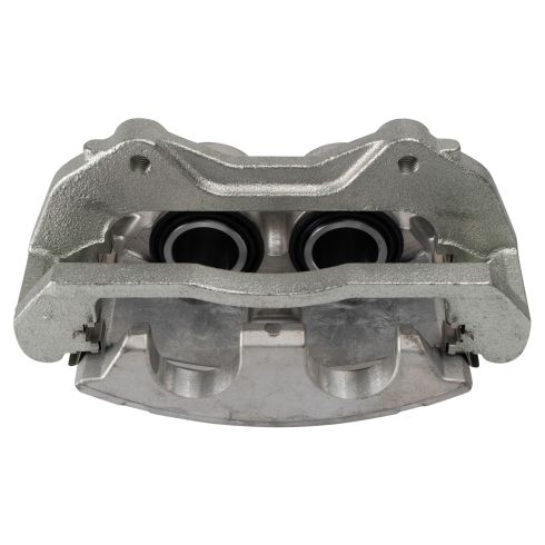 2006-07 Cadillac CTS Base Model with RPO Code FE1 (Soft Ride Suspension) Front with Brake Code JL9 without Performance Brakes Ceramic Brake Pad & Rotor Kit with Calipers TRQ BKA25232 - Image 3