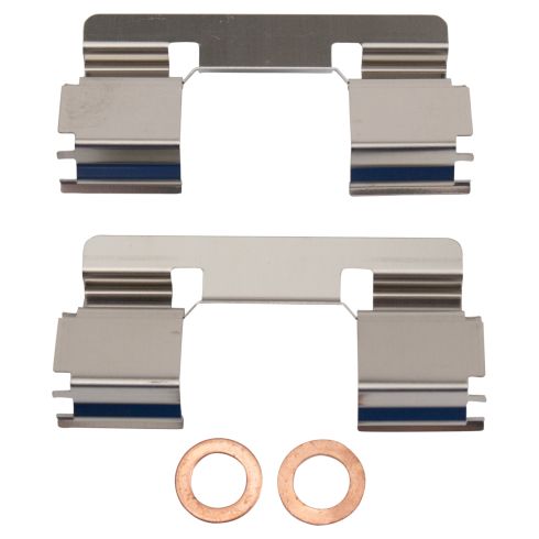 2006 Nissan Armada Infiniti QX56 Front Ceramic Brake Pad & Rotor Kit with Calipers TRQ BKA25252 - Image 5