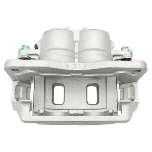 Subaru Legacy Front Ceramic Brake Pad & Rotor Kit with Calipers TRQ BKA25289