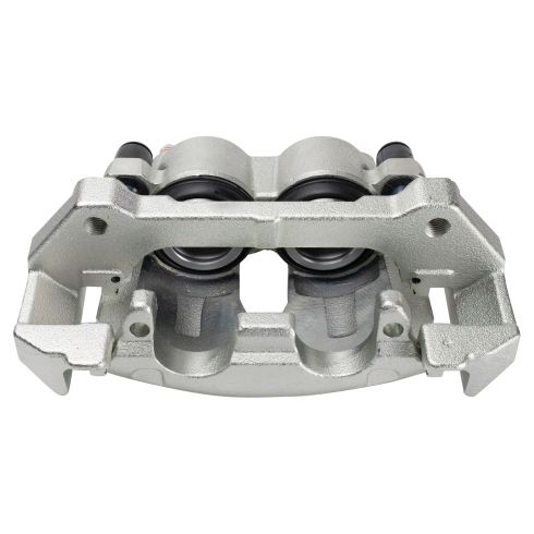 2003-06 Ford Expedition Lincoln Navigator Front Semi-Metallic Brake Pad & Rotor Kit with Calipers TRQ BKA25365 - Image 3