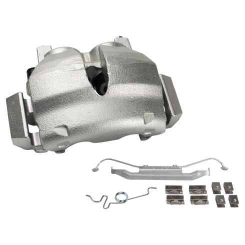 2003-06 Ford Expedition Lincoln Navigator Front Semi-Metallic Brake Pad & Rotor Kit with Calipers TRQ BKA25365 - Image 6