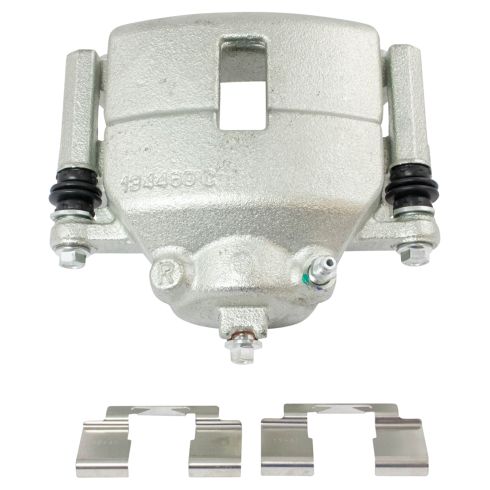 Chrysler PT Cruiser Front Semi-Metallic Brake Pad & Rotor Kit with Calipers TRQ BKA25405 - Image 6