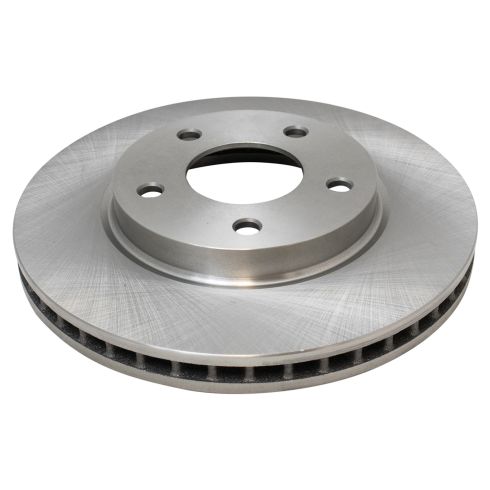 2007 Dodge Caliber Front Semi-Metallic Brake Pad & Rotor Kit with Calipers TRQ BKA25412