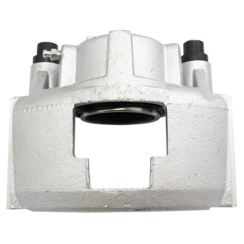 Chevrolet GMC Front Semi-Metallic Brake Pad & Rotor Kit with Calipers TRQ BKA25461 - Image 5