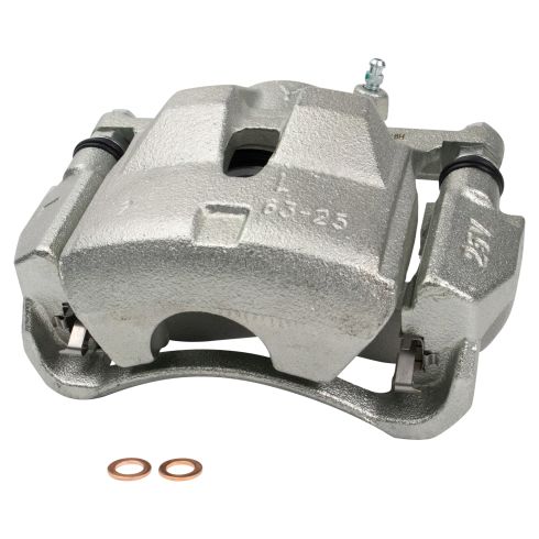 Toyota Rav4 Front Ceramic Premium G-Coated Brake Pad & Rotor Kit with Calipers TRQ BKA25502