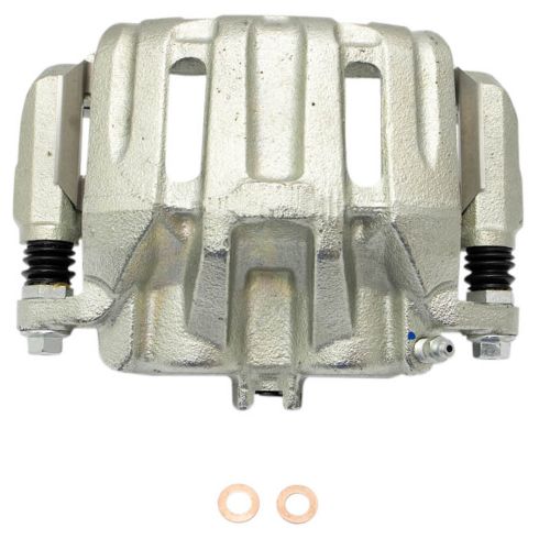 Honda Accord Crosstour CR-V Front Ceramic Premium G-Coated Brake Pad & Rotor Kit with Calipers TRQ BKA25506 - Image 4