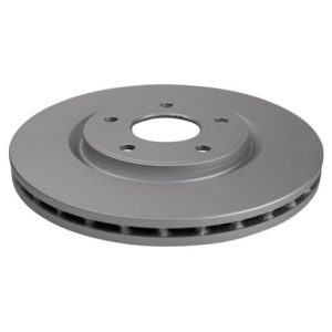 2012-13 Dodge Journey Front with 330mm Diameter Rotors with Single Piston Calipers Ceramic Premium G-Coated Brake Pad & Rotor Kit with Calipers TRQ BKA25581