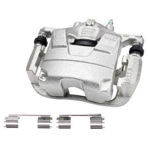 Chevrolet Trax Buick Encore Front Ceramic Premium G-Coated Brake Pad & Rotor Kit with Calipers TRQ BKA25582 - Image 4